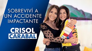 “Sobreviví a un accidente impactante”  CRISOL CARABAL  VivianaGibelliTV [upl. by Ainelec]