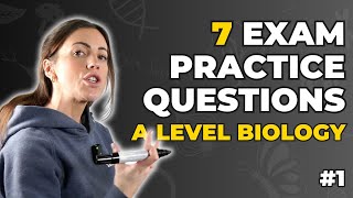 7 Exam Practice Questions For A Level Biology [upl. by Calia]