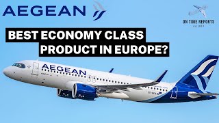 HOW’S AEGEAN AIRLINES ECONOMY CLASS Athens to Amsterdam Airbus A320neo TRIP REPORT [upl. by Agostino142]