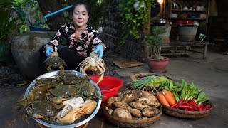 Countryside life TV Country mother harvest free vegetable and cooking for children [upl. by Wylie]