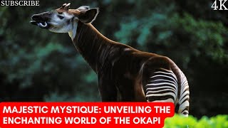 Majestic Mystique Unveiling the Enchanting World of the Okapi 4KDetailedAnimal Realm [upl. by Sybyl]