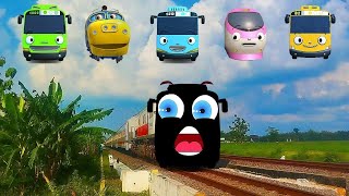 Bermain Tebak Gambar Kereta Api Lucu CC201 Bus Rogi Chuggington Bus Tayo Titipo Genie Bus Lani [upl. by Adelric]