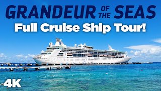 Grandeur of the Seas Full Cruise Ship Tour [upl. by Yblehs]