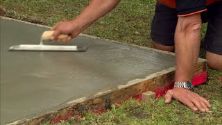 How to Lay a Concrete Pad  Mitre 10 Easy As DIY [upl. by Nya]