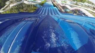 Waterslide in Canadas Wonderland wonderland canadawonderland waterslide travel fun [upl. by Yesiad]