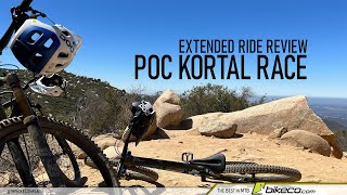 POC Kortal Race Helmet Extended Ride Review [upl. by Ahserak901]