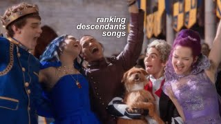 ranking all descendants songs [upl. by Mccormac162]