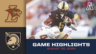 Game Highlights Lehigh vs Army August 30 2024 [upl. by Nnodnarb22]