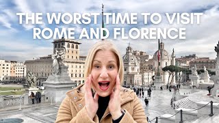 Discover The Worst Time To Visit Rome And Florence Italy In 2024 [upl. by Gui374]