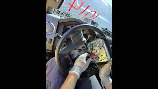 How to remove driver steering wheel airbag from 2011 2012 2013 2014 2015 2016 Ford F250 F350 [upl. by Nnyllatsyrc]