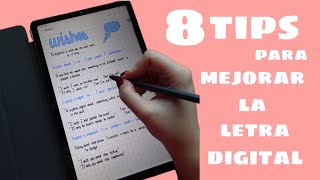 8 TIPS para ESCRIBIR en la TABLET  StudyPat [upl. by Sima]