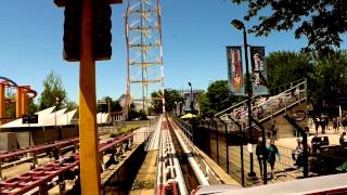 top thrill dragster POV [upl. by Verdi]