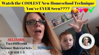 NEW Homeschool Morning Routine And Science Curriculum REVIEW and SEE INSIDE FUN Homeschool TESTING [upl. by Astera89]