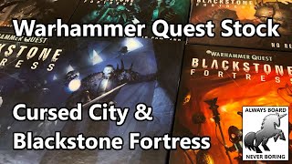 Whats Left for Warhammer Quest Blackstone Fortress  Also Discussing a Cursed City Reprint [upl. by Sulamith]