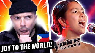 Joy Esquivias belts out a BIG song on The Voice Teamfights  HONEST REACTION [upl. by Ennayelhsa532]