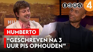 Joost Oomen draagt LEGENDARISCH gedicht voor  Humberto  RTL Talkshow [upl. by Rosalee]