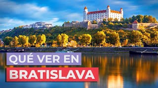 Qué ver en Bratislava 🇸🇰  10 lugares imprescindibles [upl. by Donalt]