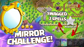 How to Easily 3 star Mirror Clone Technique Challenge New challenge in clash of clans [upl. by Llij]