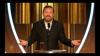 This Will be ICONIC in the Future  Ricky Gervais Opening Monologue at the Golden Globes 2020 [upl. by Negaem]