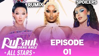 All Stars 9 EPISODE 01 Spoilers  RuPauls Drag Race TOP 2 WINNER BLOCKED QUEEN ETC [upl. by Saerdna]