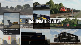 Southline District Update Review CSX SD50s Heritage Units Revamps New Locomotives and More [upl. by Rechaba]