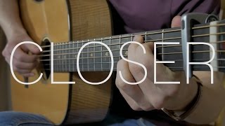 The Chainsmokers  Closer ft Halsey  Fingerstyle Guitar Cover By James Bartholomew [upl. by Swehttam]