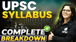 UPSC Syllabus Complete Breakdown  Must Watch this Session [upl. by Qiratla]