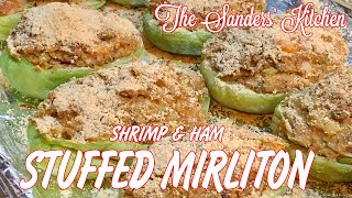 STUFFED MIRLITONS WITH SHRIMP AND HAM  A NEW ORLEANS STYLE RECIPE [upl. by Etnovaj182]