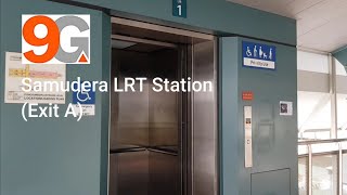 9G lift at Samudera LRT Station Exit A [upl. by Calan841]