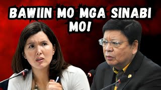 RODANTE MARCOLETA ASAR TALO AT PIKON SA MGA SINABI SA KANYA NI PIA CAYETANO [upl. by Onia689]