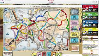 Ticket To Ride Europe Some Thoughts On The Map [upl. by Oswell]