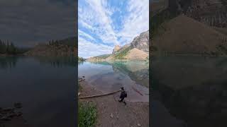 Majestic Reflections Exploring the Beauty of Moraine Lake [upl. by Niwde]