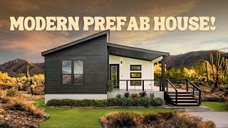 A NEW HEAD TURNING modern prefab house YOU will LOVE House Tour [upl. by Penoyer]