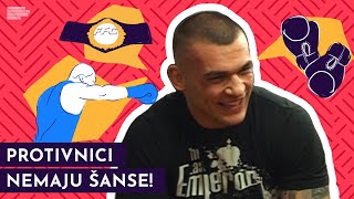 Darko Stošić MMA borac Mnogo volim da se bijem  Mondo TV [upl. by Imre541]