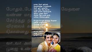 வாவா அன்பே💕VaaVaa Anbe Lyric Song💕ilaiyaraaja kjyesudas sjanaki whatsappstatus shorts love [upl. by Hedwiga]