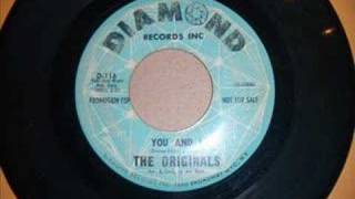 Rare doo wop  You and I  The Originals [upl. by Jewel419]