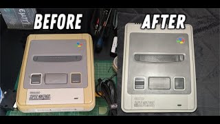 I Tried RetroBrighting a Retro Console [upl. by Enilegnave]