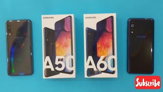 Samsung Galaxy A50 vs Samsung Galaxy A60 [upl. by Ellenaej594]