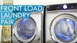 Tested for Busy Moms  Kenmore Elite Front Load Laundry Pair [upl. by Esiocnarf]