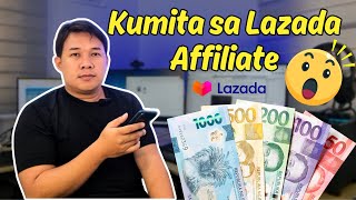 PAANO KUMITA SA LAZADA AFFILIATE 2024 [upl. by Okin]