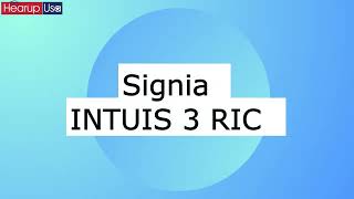 Signia Intuis 3 RIC hearing aid UNBOXING [upl. by Ayifa337]