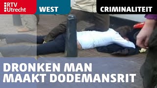 Dronken en gewapende man maakt dodemansrit naar Breukelen  RTV Utrecht [upl. by Awra]