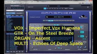 Omnisphere Sabresphere II Library Demos [upl. by Nagar]