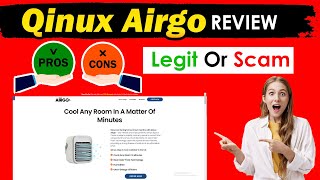 Qinux Airgo Review 2024  is Qinux Airgo legit  Qinux Airgo scam  Airgo Portable Air Conditioner [upl. by Nneb251]