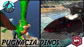 ARK Pugnacia Dinos  OP ZOMBIE LEEDSICHTHYS UND GENIALER GRYPHON Season2Folge7 [upl. by Annaegroeg506]