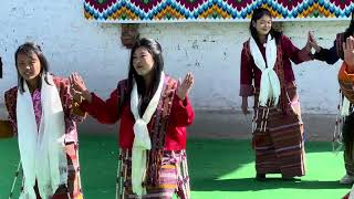 Thrimshing Tshechu Bardo day 2  Trashigang [upl. by Yeslah]