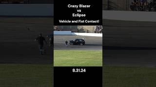 Blazer vs Eclipse CRASH Police and Fists [upl. by Rriocard]