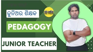 PEDAGOGY FOR JTJUNIOR TEACHERRHTRHT MAINCTETJT PEDAGOGY CLASSQUESTIONS IN ODIA [upl. by Lleunamme183]