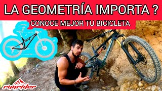 QUE ES LA GEOMETRÍA Y PARA QUE ENDURO MTB [upl. by Mellisent327]