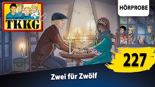 TKKG Folge 227 Zwei für Zwölf  Hörprobe zum Hörspiel [upl. by Zeculon]